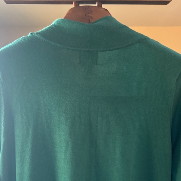 JM Collection Turquoise Knit Cardigan - Picture 10 of 10